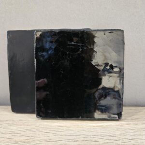 Grandeur PORTO tegel 10X10 cm – Zwart Glans