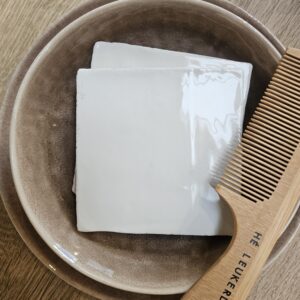 Grandeur PORTO tegel 10X10 cm - Wit glans