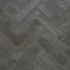 Sottocer BRICKX tegel 6X27 cm - Antraciet mat