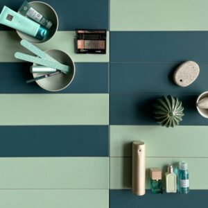 Sottocer FLOW tegel 10X40 cm - Groen mat