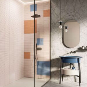 Flaviker FLOW tegel 6X25 cm – Beige mat