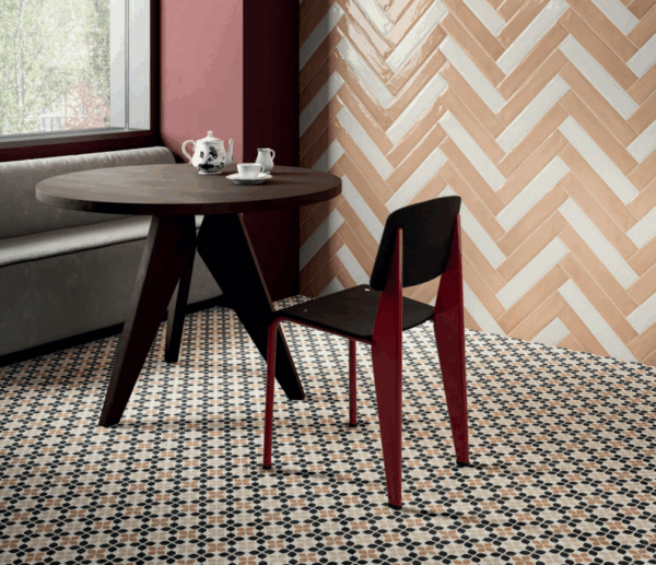 Del Conca FRAMMENTI decor tegel 20x20 cm – Multicolor Mat