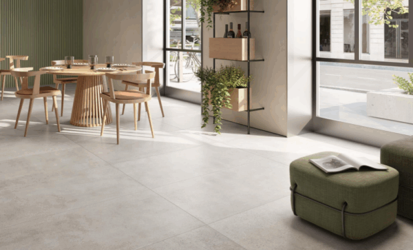 Rak PALEO tegel 60X60 cm - Wit mat