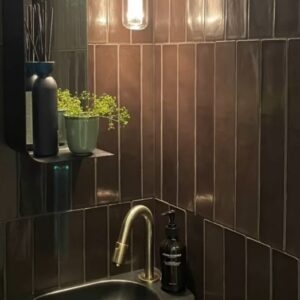 Sottocer SENSE tegel 6X39 cm - WALNUT