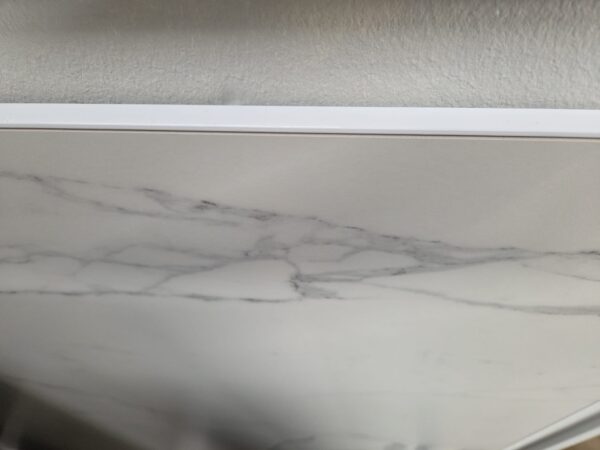 Schlüter Jolly MBW tegelprofiel mat alu structuur gecoat wit