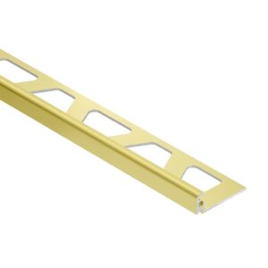 Schlüter Jolly AM tegelprofiel mat aluminium messingkleur