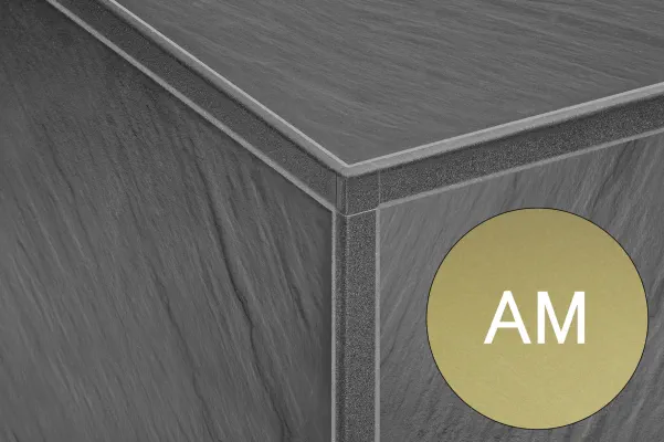 Schlüter Jolly AM tegelprofiel mat aluminium messingkleur