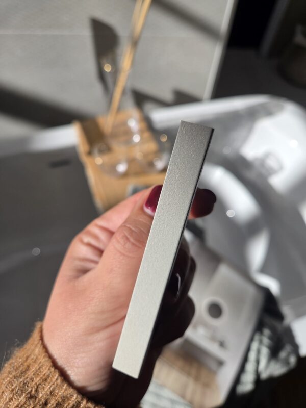 Schlüter Jolly TSBG tegelprofiel mat alu structuur gecoat