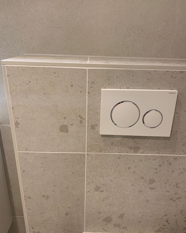 Schlüter Jolly TSI tegelprofiel mat alu structuur gecoat ivoor