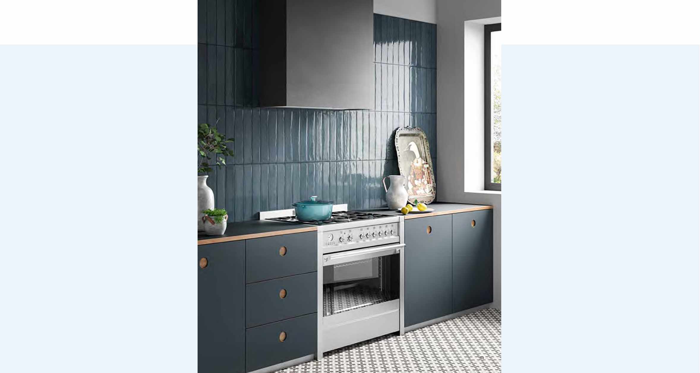 del conca frammenti keuken blauw shop de look