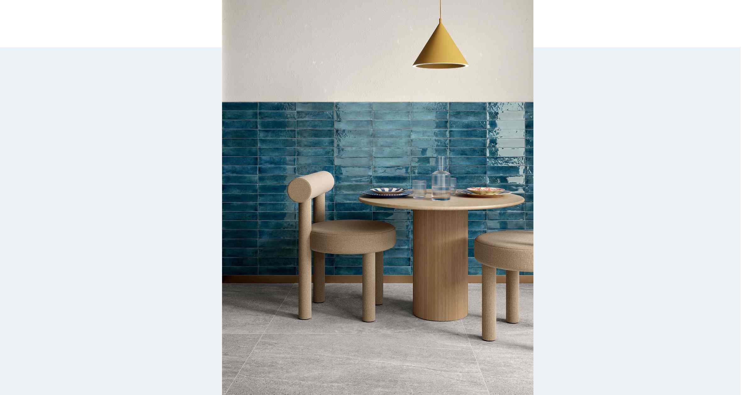 Novabell Fusion blauw shop de look wandtegel