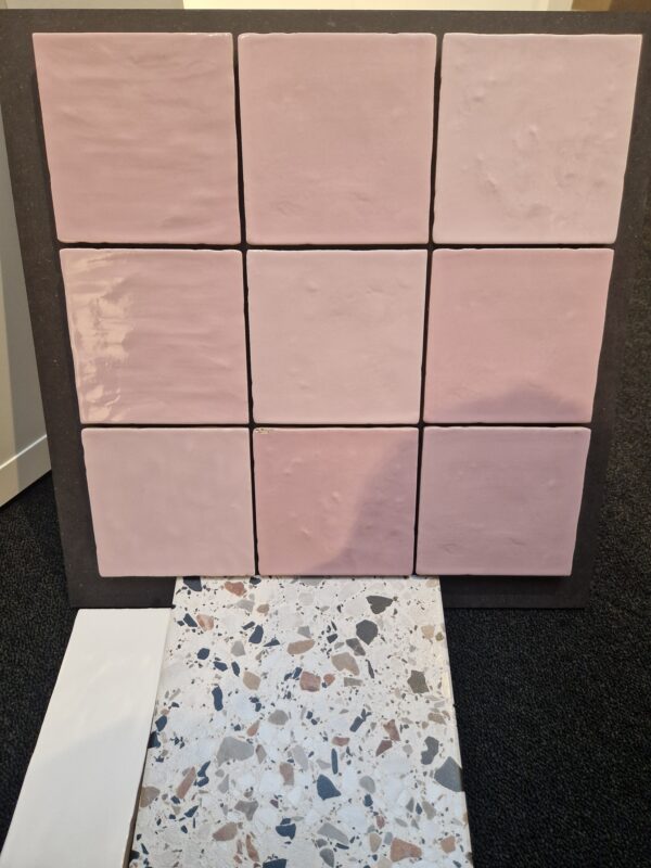 maroc 11x11 cm rose glans