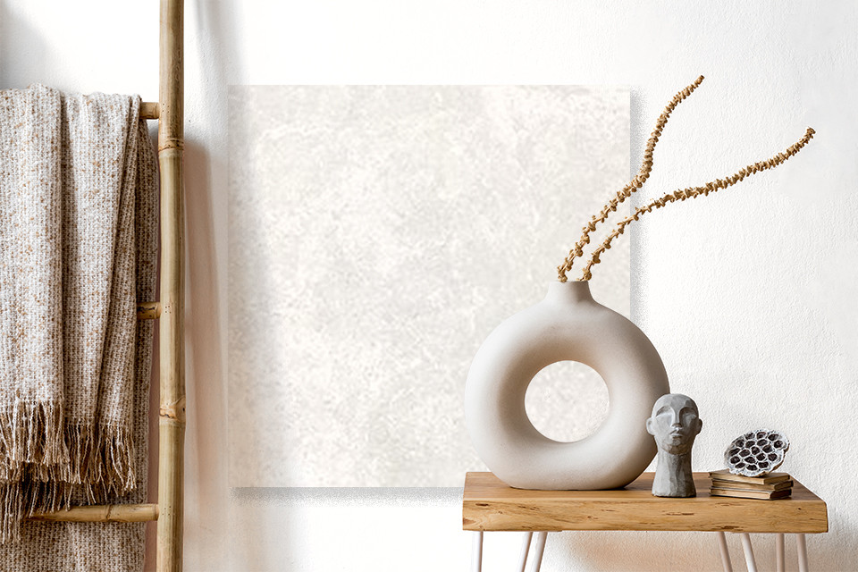 Grandeur BRERA tegel 60X60 - Wit mat - Afbeelding 2