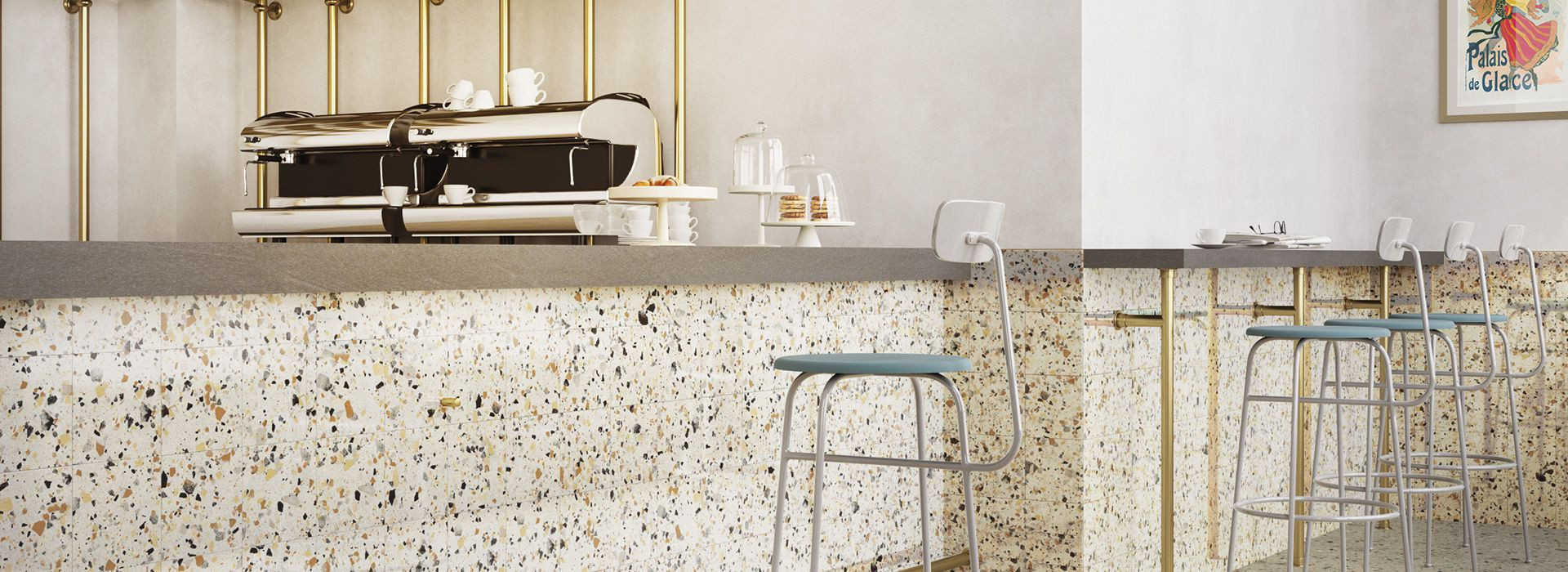 Iris VENICEVILLA tegel 60X60 - Beige mat - Afbeelding 2