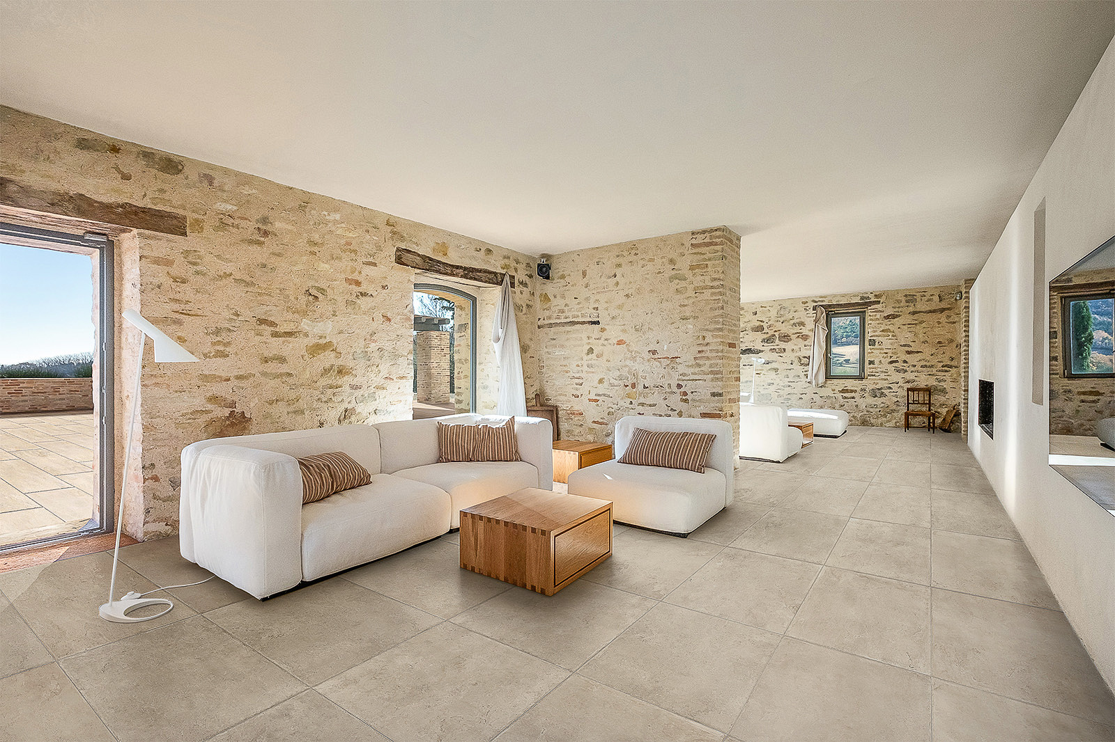 Tagina MEDITERRANEA tegel 60X60 - Beige mat - Afbeelding 3