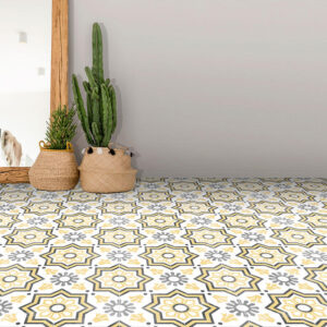 Sottocer EGMONT tegel 20X20 cm – Marigold 1 multicolor mat