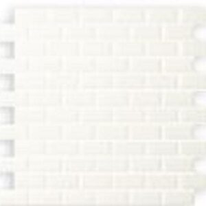 Sottocer METRO tegel 2,3x4,8 cm – White wit glans