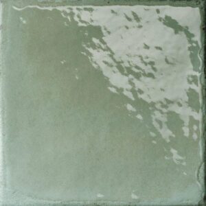Del Conca Manufatti Acquamarina glans tegel 20 × 20 cm – groen