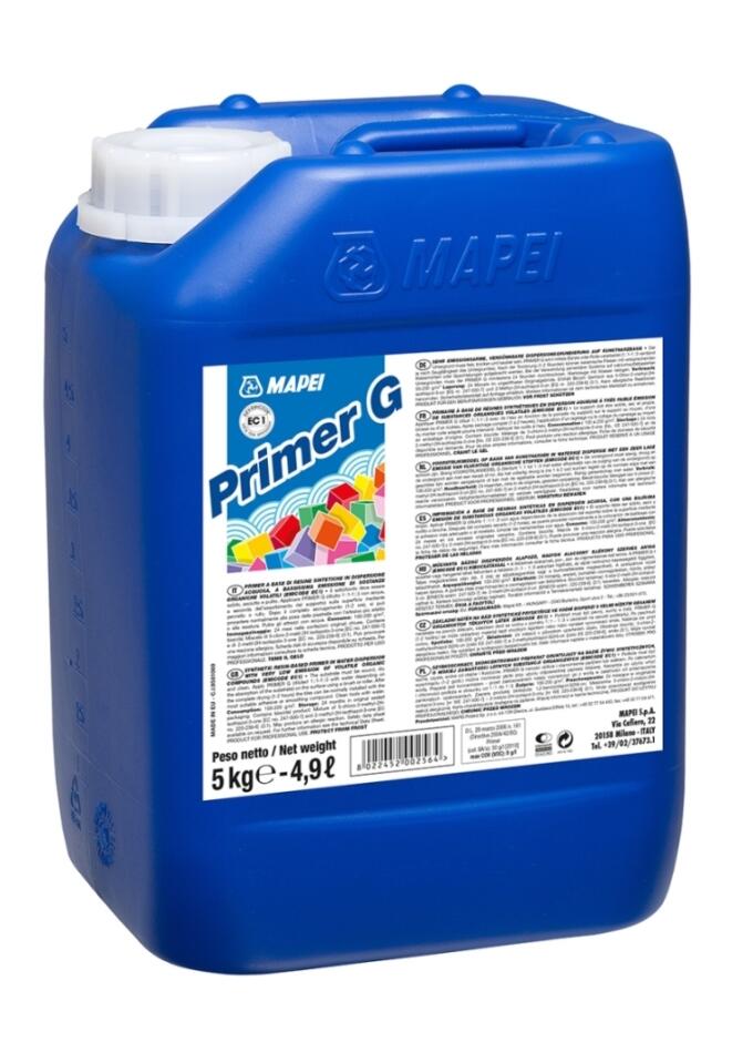 Mapei Primer G – primer voor zuigende ondergronden – 5 kg